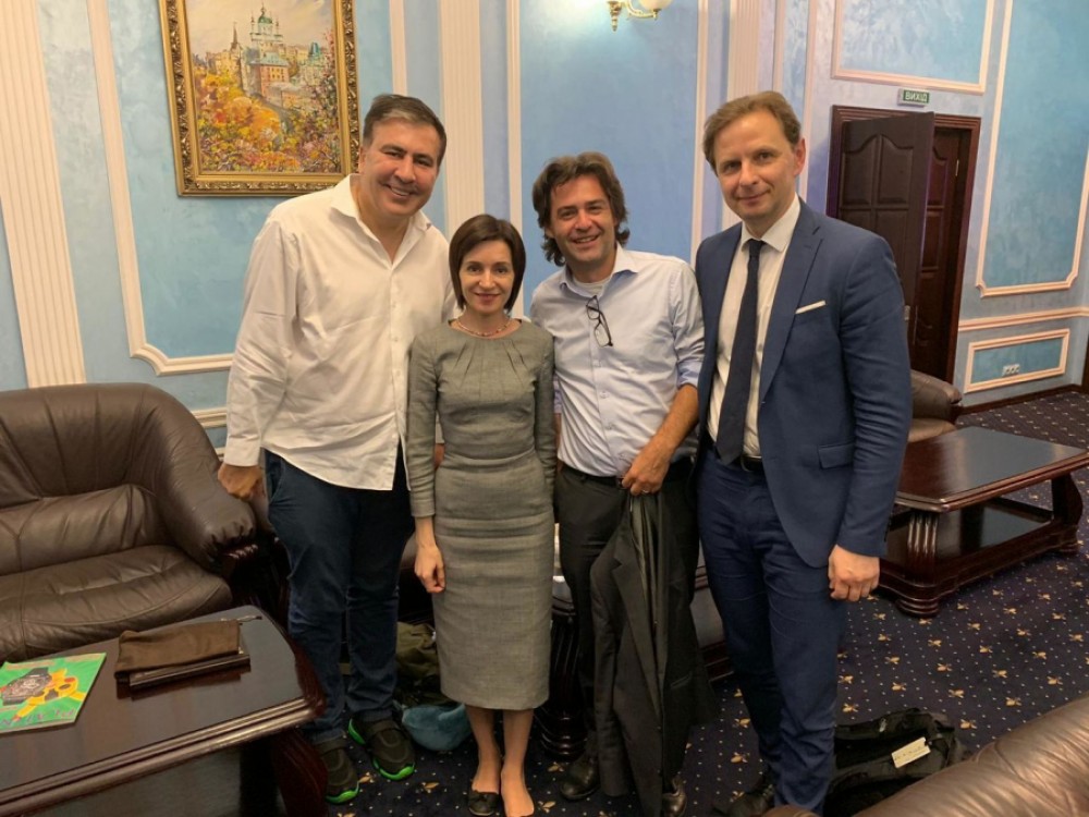 Maia Sandu, îngrijorată de sănătatea lui Saakașvili